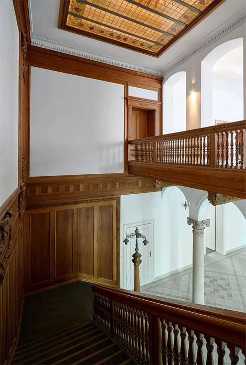 Period interior of Wiskott Palace